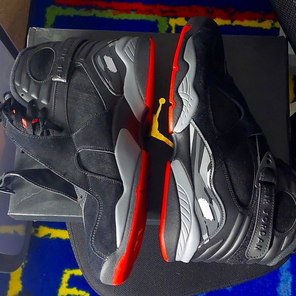 Jordan 8 black cement